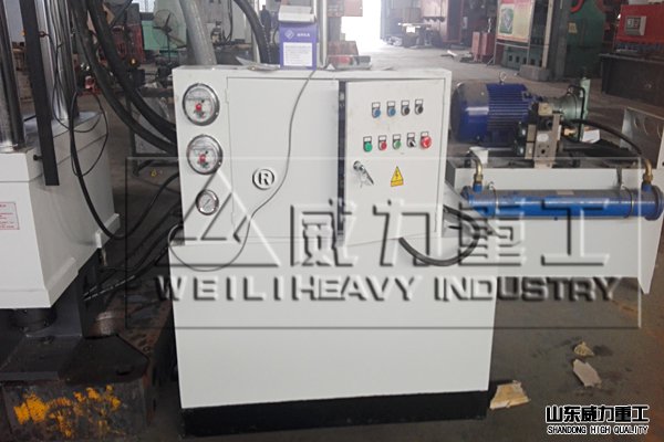 秸稈環保餐具四柱油壓機電器柜