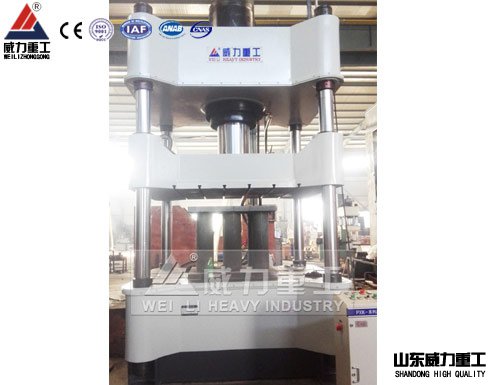 500噸四柱油壓機(jī)（液壓機(jī)）生產(chǎn)廠家車間