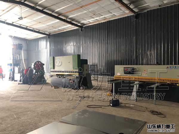 巧克力水箱板生產加工用剪板機、折彎機