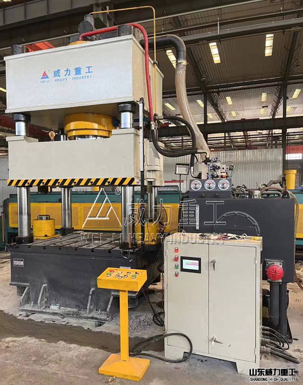 630T鍛件切邊四柱油壓機(jī)